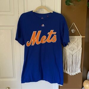 Majestic New York Mets Graphic Tee / Size Medium